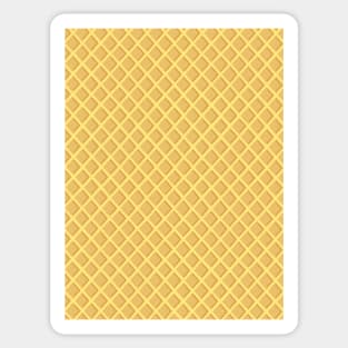 WAFFLE Pattern Sticker